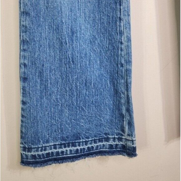 Americn Eagle Outfitters Hipster Wide Leg Jeans Size 6P - Picture 2 of 9